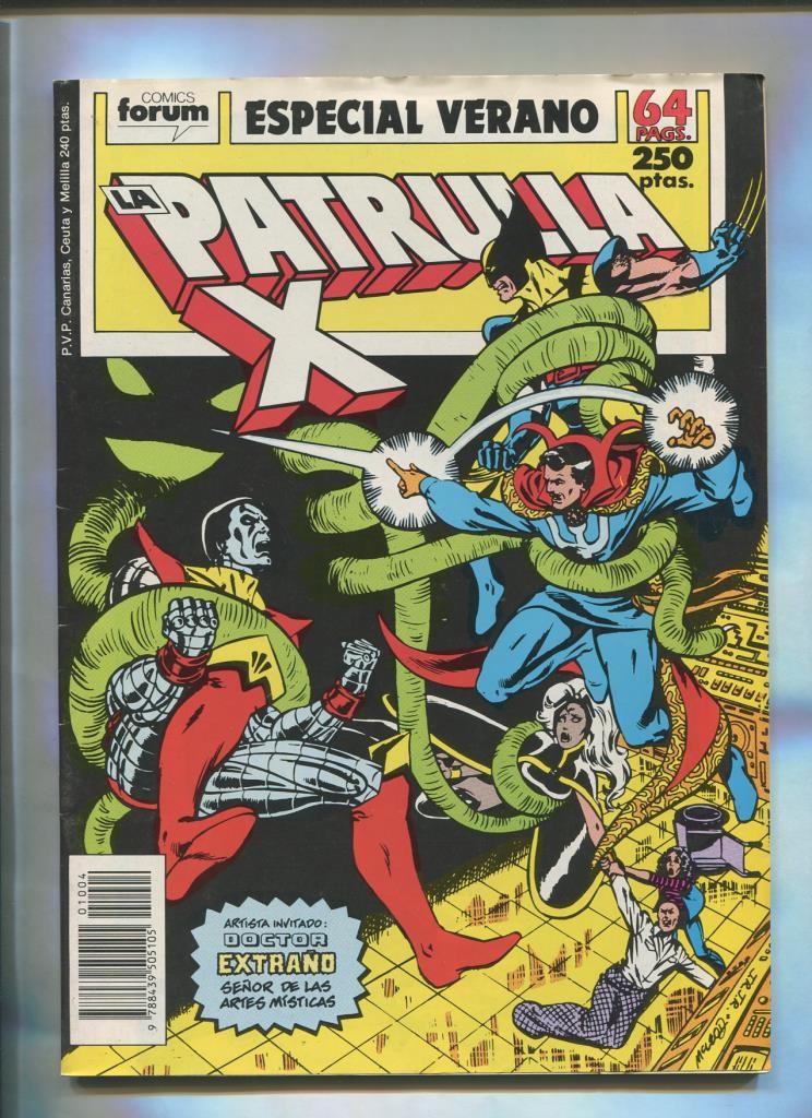 Planeta: La Patrulla X especial verano 1989: El infierno de rondador
