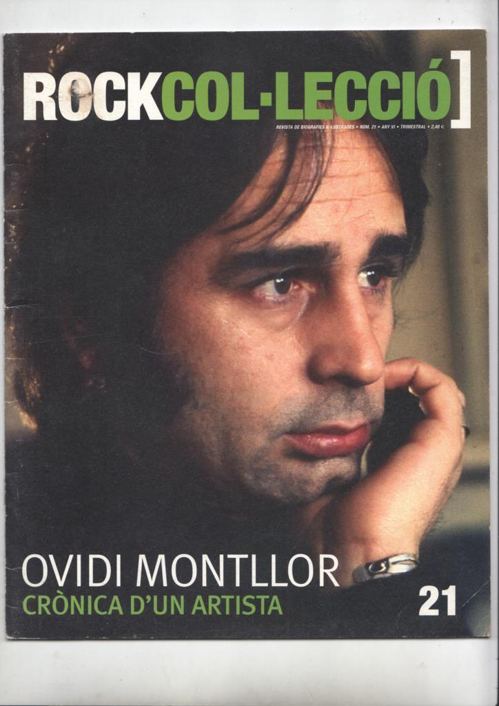 Rockcol.lecció num 21. Revista de biografies il.lustrades - Ovidi Montllor, crònica d'un artista