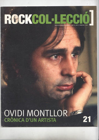 Rockcol.lecció num 21. Revista de biografies il.lustrades - Ovidi Montllor, crònica d'un artista