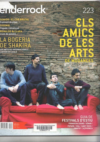 Enderrock num 223, maig 2014 - 100 artistes internacionals que canten en català