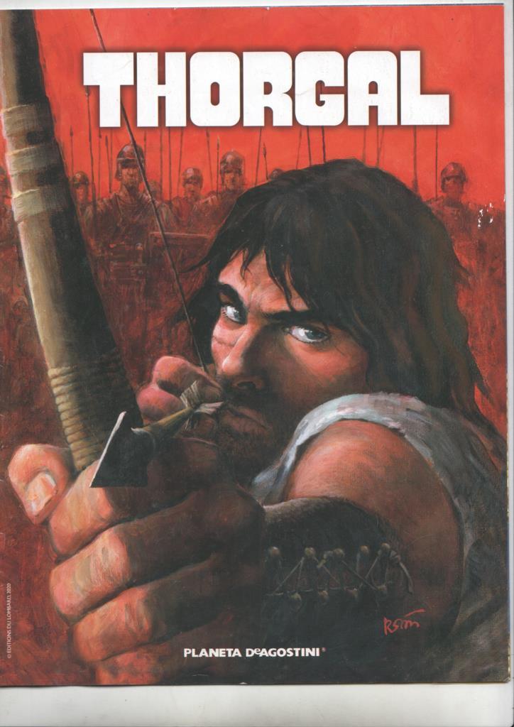Folleto publicidad edición coleccionista Thorgal de Planeta DeAgostini