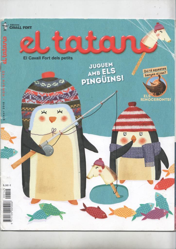 El tatano num 145, gener 2018 - Juguem amb els pingüins