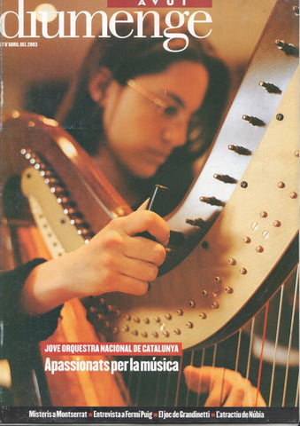 Revista Avui Diumenge, 27 d'abril del 2003 - Jove Orquestra Nacional de Catalunya