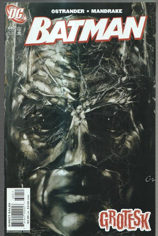DC Comics: BATMAN numero 660: Grotesk