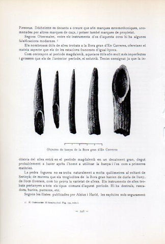 LAMINA V34681: Objectes de banya de la Bora gran d'En Carreres