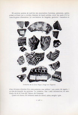 LAMINA V34691: Troballes de la Cova Negra (Trago de Noguera)