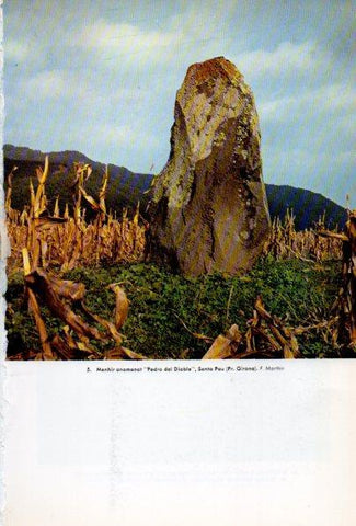 LAMINA V34641: Menhir Pedra del Diable, Sant Pau