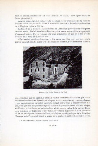 LAMINA V34645: Casa de la Vall, Andorra la Vella