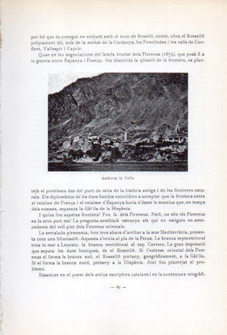 LAMINA V34646: Vista Andorra la Vella