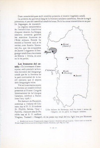 LAMINA V34647: Mapa de Sardenya, Italia