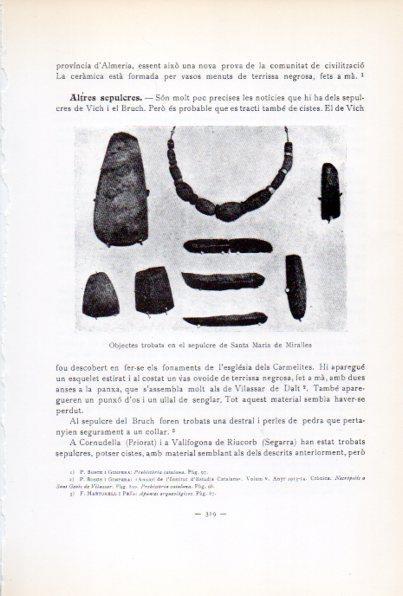 LAMINA V34650: Objectes del sepulcre de Santa Mariia de Miralles