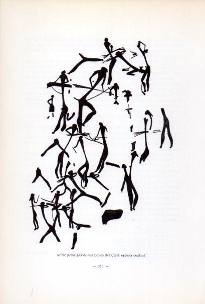 LAMINA V34654: Abric principal de les Coves del Civil, escena