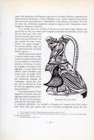 LAMINA V34727: Decoracio d'un vas iberic
