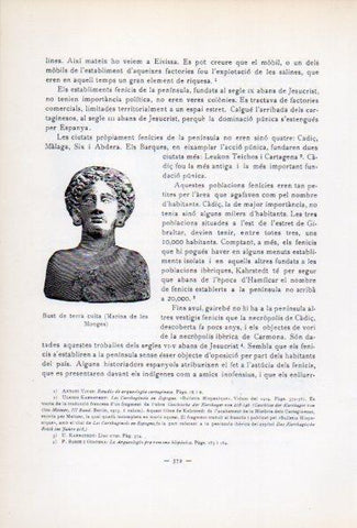 LAMINA V34733: Bust de la Marina de les Monges