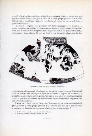 LAMINA V34747: Decoracio vas grec trobat a Empuries