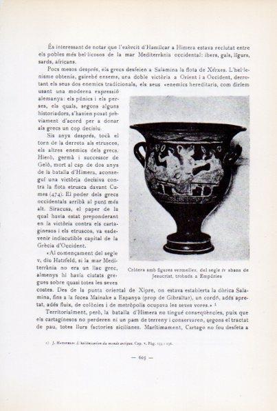 LAMINA V34749: Cratera del segle IV abans de Jesucrist, Empuries