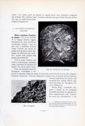 LAMINA V34724: Cap del Cerro de los Santos i Mur de Sagunt