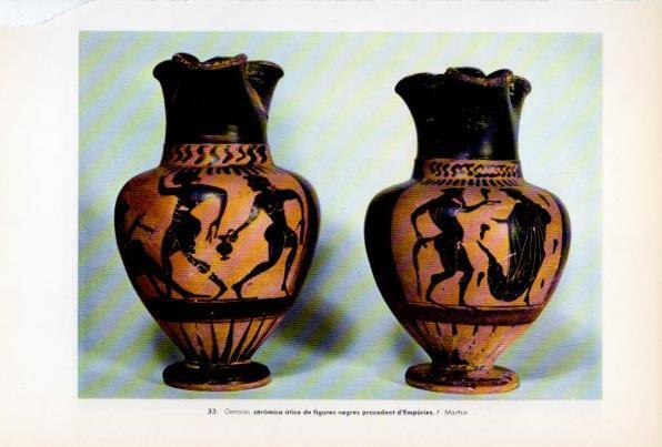 LAMINA V34723: Ceramica atica de figures negres procedent d'Empuries