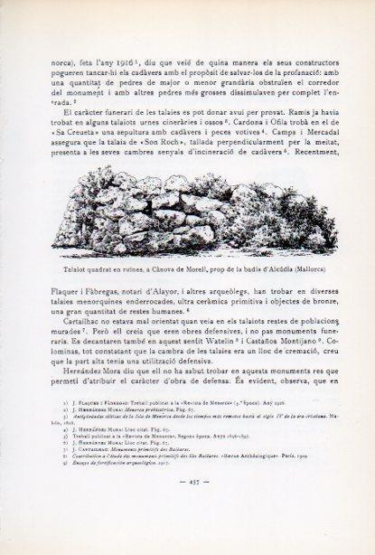 LAMINA V34698: Talaiot en ruines a Canova de Morell