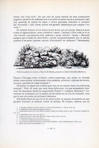 LAMINA V34698: Talaiot en ruines a Canova de Morell