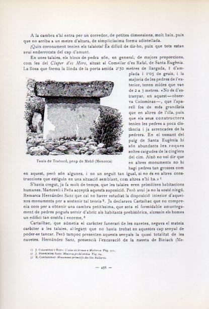 LAMINA V34699: Taula de Trabuco, Menorca