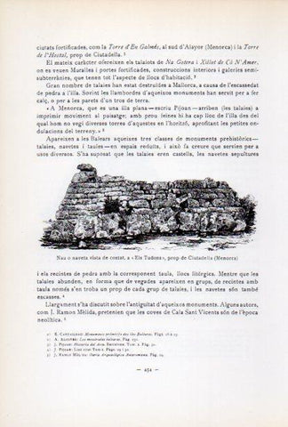 LAMINA V34700: Nau o naveta Els Tudons, Menorca