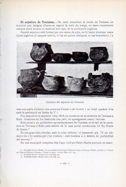 LAMINA V34702: Ceramica del sepulcre de Guissona
