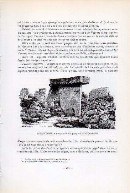 LAMINA V34706: Edifici i talaiot a Telati de Dalt, Menorca
