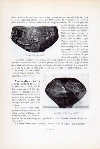 LAMINA V34712: Vas i ceramica de la Punta del Pi