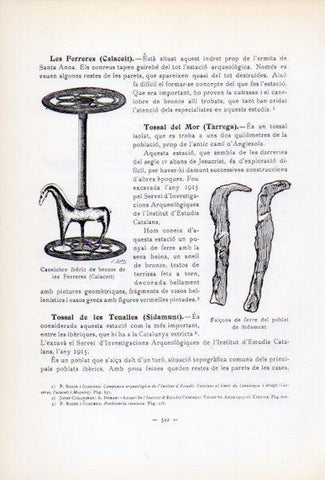 LAMINA V34716: Canalobre iberic de les Ferreres, Calaceit