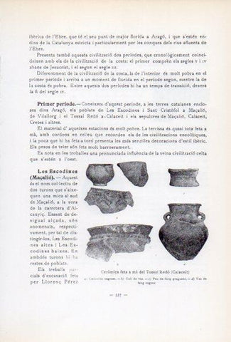 LAMINA V34717: Ceramica del Tossal Redo, Calaceit