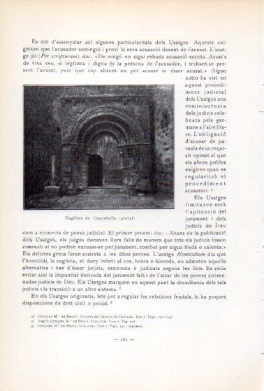 LAMINA V34557: Esglesia de Concabella, portal