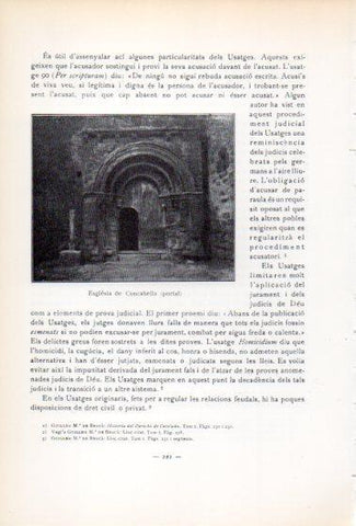 LAMINA V34557: Esglesia de Concabella, portal