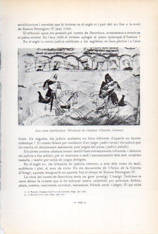 LAMINA V34559: Una justa cavalleresca, miniatura