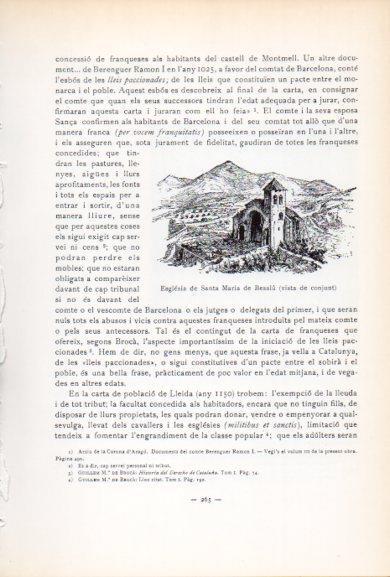 LAMINA V34565: Esglesia de Santa Maria de Besalu