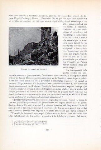 LAMINA V34572: Ruines del Castell de Guimera