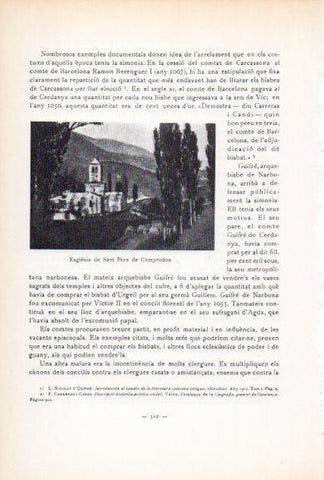 LAMINA V34574: Esglesia de San Pere de Camprodon