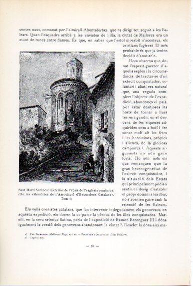 LAMINA V34523: Sant Marti Sarroca esglesia romanica