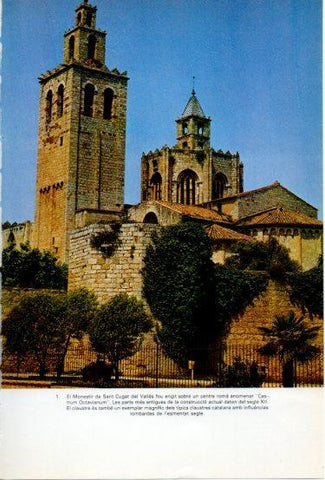 LAMINA V34526: Monastir de Sant Cugat del Valles