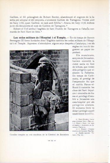 LAMINA V34528: Escultura de la Catedral de Barcelona