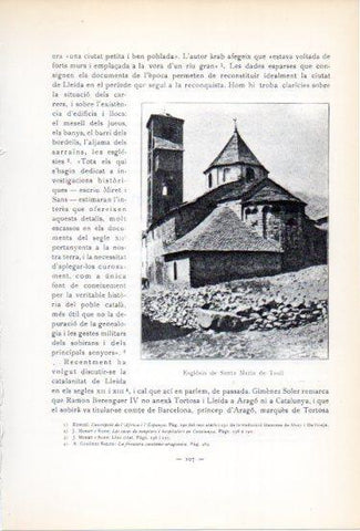 LAMINA V34535: Esglesia de Santa Maria de Taull