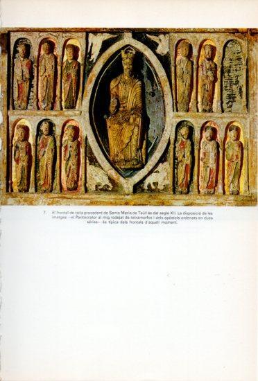 LAMINA V34540: Talla de Santa Maria de Taull