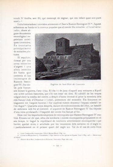 LAMINA V34546: Esglesia de Sant Pere de Casserres