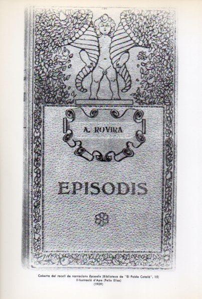 LAMINA V34616: Coberta del recull de narracions Episodis 1909