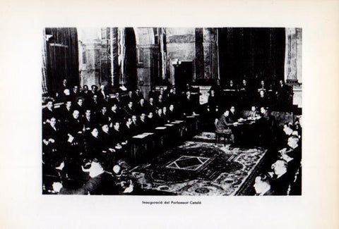 LAMINA V34622: Inaguracio del Parlament Catala fotografia
