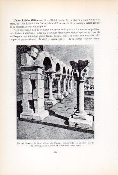 LAMINA V34589: Ala del claustre de Sant Miquel de Cuixa