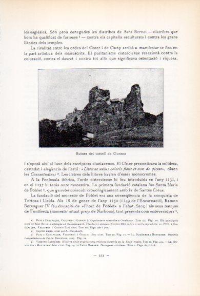 LAMINA V34590: Ruines del castell de Ciurana