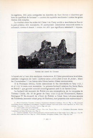 LAMINA V34590: Ruines del castell de Ciurana