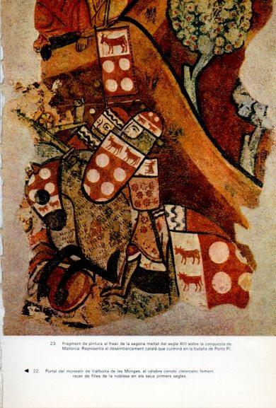 LAMINA V34601: Desembarcamet catala en la batalla de Porto Pi, fragment pintura