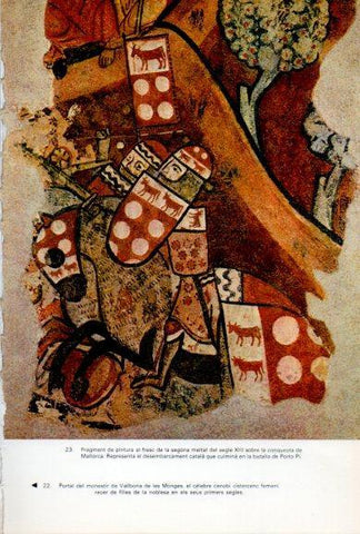 LAMINA V34601: Desembarcamet catala en la batalla de Porto Pi, fragment pintura